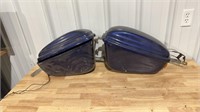 Motorcycle Fiberglass Saddle Bags