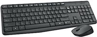 (N) Logitech MK235 Wireless Keyboard and Mouse Com