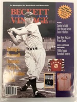 Beckett Vintage Sports - March 1997 Issue 4 -Lou G