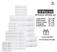 Retails for $106 new Bath Towels Set for Bathroom