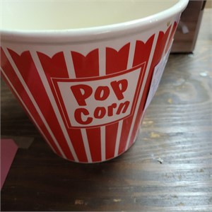 Ceramic Popcorn Bowl
