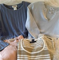5 Sweaters M CALVIN KLEIN, TALBOTS and Others