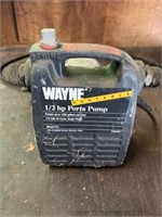 Wayne 1/2HP Porta-Pump