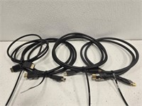 Lot of 4 HDMI cords