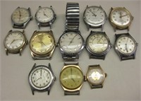 Lot Of 12 Vintage Wrist Watches
