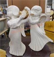 Atlantic Mold angel figurine set