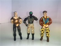 Hasbro VIntage 1980-90's GI Joe Figure 3-pack