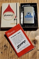 1974 Advertising ZIPPO Lighter In Original Box