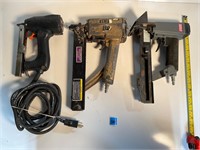 Lot of Nail Guns Senco, Duo Fast, Etc. Untested