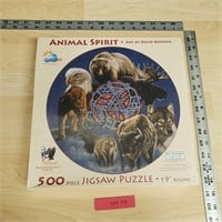 Animal Spirit 500 Piece Jigsaw Puzzle