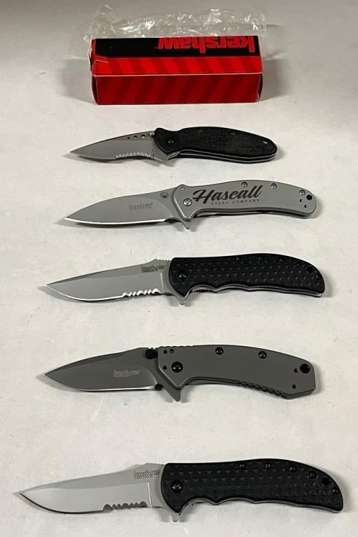 Five Pocket Knives