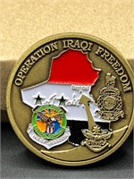 Operation Iraqi Freedom Challenge Coin