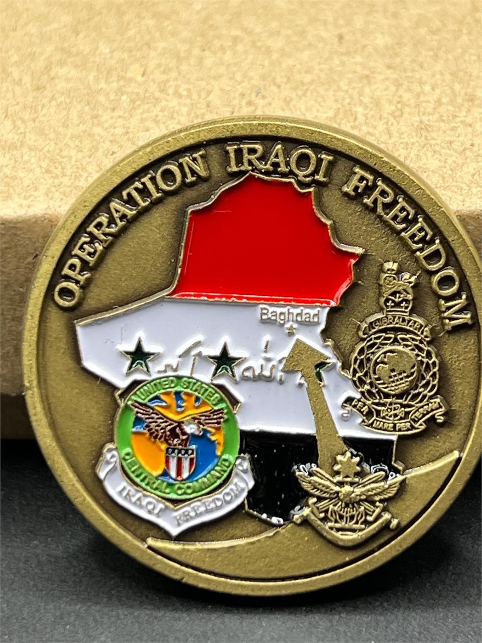 Operation Iraqi Freedom Challenge Coin