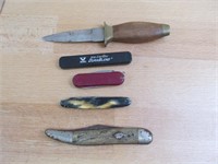 Knife Lot Assorted Pocket Knives