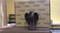 One J Kellog American eagle sculpture from the