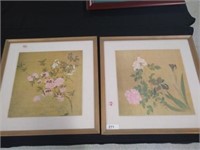 (2) Floral Prints