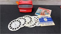 Viewmaster With 17 Reels  Sesame St & Disney