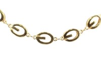 Givenchy G Logo Gold Tone Necklace