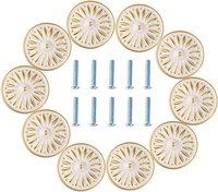 Cabinet Knobs, 10PCS Ivory White 33mm