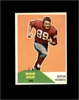 1960 Fleer #111 Bob Dee EX to EX-MT+