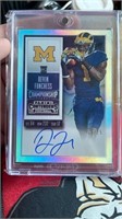 Contenders Devin Funchess Championship Ticket Auto