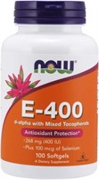 NOW Supplements, Vitamin E-400 IU, Mixed Tocophero