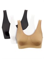 P3336  Genie Bra Seamless 3-Pack, 4XL