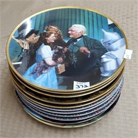 Lot of Wizard of Oz Collector Plates, Fairy Tale