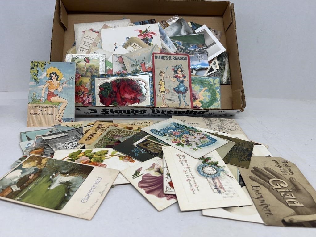 Early 1900s postcards