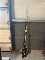 GROUP OF FISHING RODS & REELS - TIGER