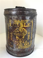 Early Shell Double 5 Imp Gallons Drum