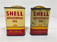 2 x Shell Household Oilers
