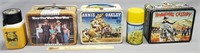 3 Vintage Western Lunchboxes Annie Oakley & More