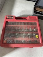 SET OF HICKORY WOODWORKING DRILL BITS