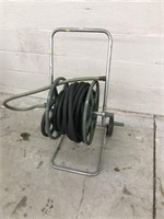 Portable Hose Reel with Metal Stand