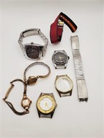 (K) Wrist Watches - Nelson, Timex, Gruen and