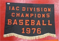 IAC Division Champions Baseball 1976
