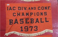 IAC Div and Conf Champions Baseball 1973
