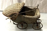 Primitive toy, baby buggy