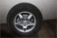 Continental 255/65 R16 Tire On Mercedes Rim