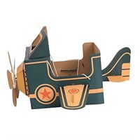 SAFIGLE Children's Wearable Cardboard Plane Toys T