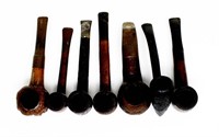 7 Vintage Estate Pipes Dunhill Comoy