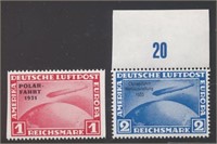 GERMANY #C40 & #C44 MINT FINE-VF NH