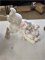 White Foo Dogs Figure