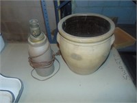 2 gal Cowden crock -repaired