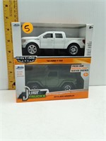 2-1:32 BIGTIME MUSCLE '10 F150 & '14 JEEP WRANGLER