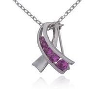 Graduated Pink Topaz Journey Pendant