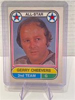 Gerry Cheevers 1975/76 All-Star Card NRMINT
