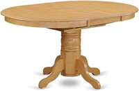 (No Legs)East West Furniture Avon Table, Oak