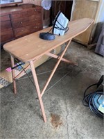 Wood Ironing Board, Proctor Silex Iron